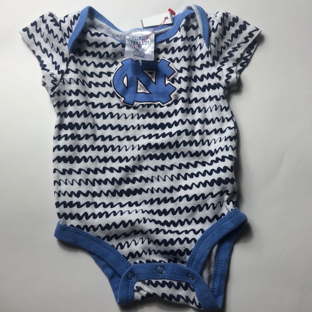 North Carolina Tar Heels baby one piece NWT